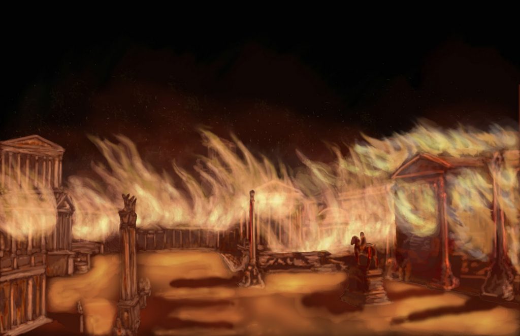 Kako je goreo Rim: Požar koji je trebalo da inspiriše cara Nerona